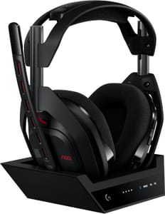 Logitech Astro A50 Wireless Gaming Headset with Base Gen 5
