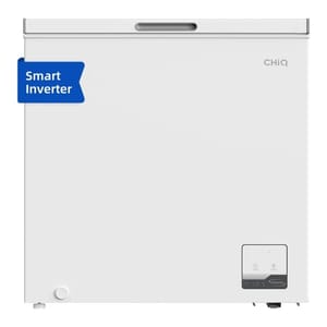 CHiQ JKR199DWE 199L Chest Freezer, Digital Inverter, White, E Rated
