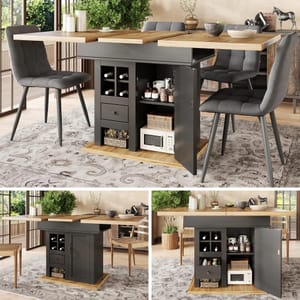 Telescopic Dining Table 110-140cm