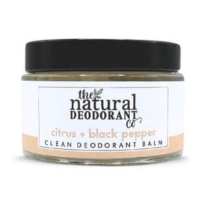 The Natural Deodorant Co Clean Deodorant Balm Citrus and Black Pepper 55G