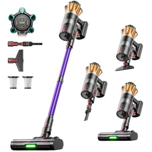 Cordless Vacuum Cleaner 600W 50KPa 70min OLED for Pet Hair