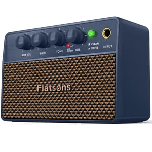 Flatsons FBA-10 10W Practice Guitar Amp (Blue)