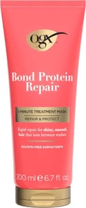 OGX Bond Protein Repair 1 Minute Treatment Mask, Sulfate-Free, 200ml