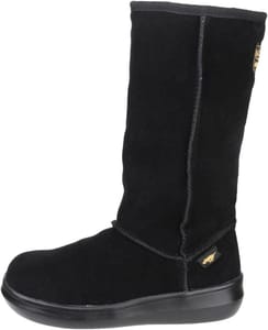 Rocket Dog Sugardaddy Suede Pull-on Boots, UK 4, Black