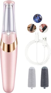 Electric Foot File and Scrubber for Dry Skin, Cracked Heels