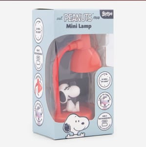 BLUE SKY STUDIOS Red Snoopy Mini Lamp 11x6.5cm