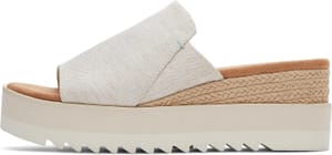 TOMS Diana Mule Sandal, Natural Yarn Dye, Size 3