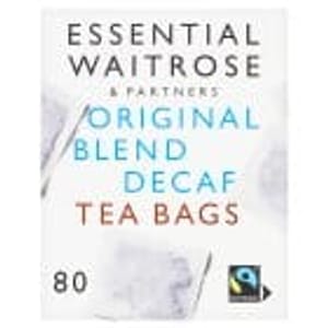 Essential Original Blend Decaf 80 Tea Bags