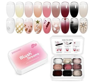 JODSONE 9-Color Blush Patting Gel Palette, Ombre