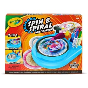 Crayola Spin & Spiral Art Station Set