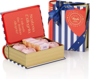 Venchi - Mini Book with 8 Assorted Chocolates, 105 Gr, Gluten Free,