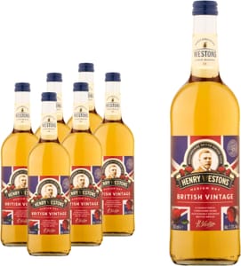 DEAL STACK - Henry Westons Medium Dry Cider 750ml - £12.90 S&S