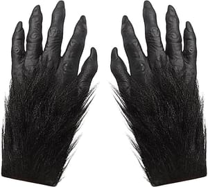 Halloween Horrific Latex Devil Zombie Skeleton Claw Gloves