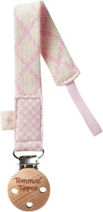 Tommee Tippee Comforter Clip and Soother Holder Pink