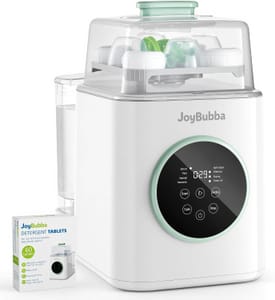 JOYBUBBA Baby Bottle Washer, Dryer and Steam Cleaner 4-in-1