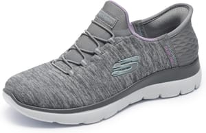 Skechers Women's Summits Dazzling Haze Grey 5.5 UK