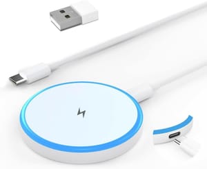 ONXIGLI MagSafe Wireless iPhone Charger 15W with 6ft USB-C Cable