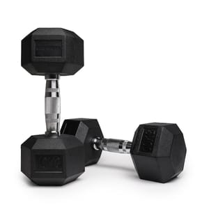 Northern Hex Dumbbells Set 1-10 Kg Rubber Coated