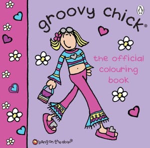 Groovy Chick Colouring Book: Nostalgic 90s Icon