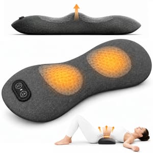 3-in-1 Back Massager with Heat, Vibration & Airbag Traction