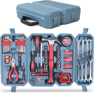 Hi-Spec 73-Piece Mechanics Tool Kit for Car and Roadside