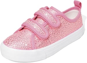 Dream Pairs Kids Sneakers, Hook-and-Loop, Pink, Little Kid 13