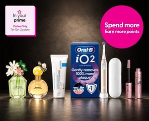 Spend £40 Get 400 Points | £60 Get 600 Points | £80 Get 800 Points | Online Only