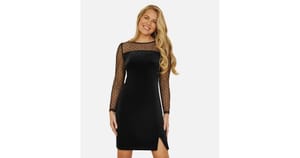 Yumi Black Mini Dress