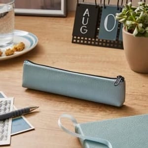 Waters and Noble Premium Faux Leather Pencil Case