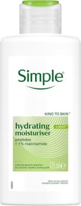 Simple Hydrating Moisturiser, Pro-Vitamins B5 & E, 125ml - £1.85 S&S Voucher