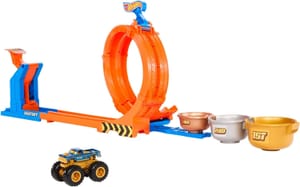 Hot Wheels Monster Trucks Loop-and-Flip Playset