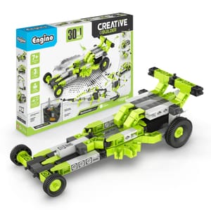 Engino Inventor Kit with 30 Motorised Models for Kids 7+