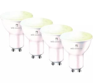 4LITE 4L1/8042 Wiz Smart LED Bulbs - GU10, 4 Pack
