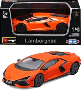 Bburago Lamborghini Revuelto 1:43 Die-Cast Orange Car