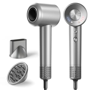 High-Speed Ionic Hair Dryer with Magnetic Diffuser, 160000 RPM