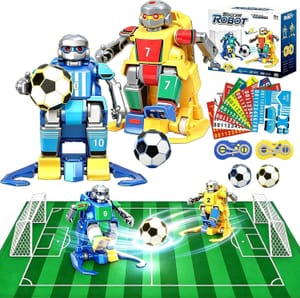 3T6B 2.4GHz RC Football Robot Set, 2-Player Toy