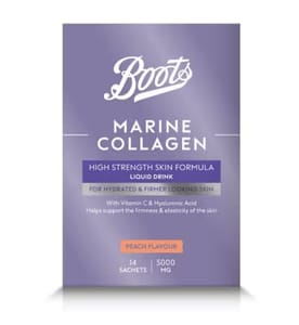 Boots Marine Collagen 5000mg Liquid Drink - 14 Sachets