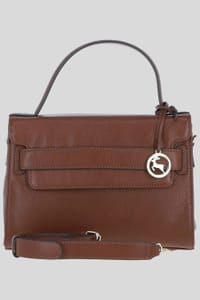 Ashwood 'Ardora' Real Leather Handbag - Tan
