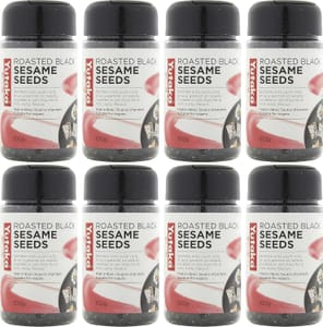Yutaka Roasted Black Sesame Seeds, 100g (Pack of 8) - £1.42 S&S