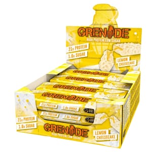 Grenade Lemon Cheesecake Protein Bars - 60g X 12
