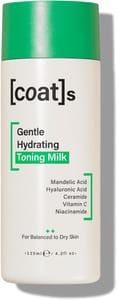 Coats Gentle Hydrating Toning Milk Hydrates, Exfoliates, Breakout Prevention