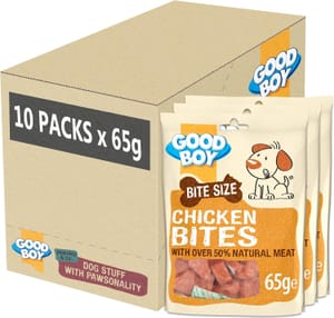 Good Boy Bitesize Chicken Training Treats - 50% Natural Meat - £11.70 S&S
