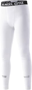 Boys' Compression Base Layer Quick-Dry Thermal Pants White