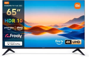 Xiaomi TV F65 2026, 65-Inch 4K UHD Smart FireTV HDR10