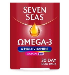 Seven Seas Omega-3 & Multivitamins Woman 50+ - 30-Day Duo Pack
