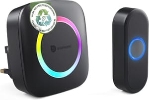Smartwares Plug-in Wireless Doorbell - 300m Range, 36 Melodies