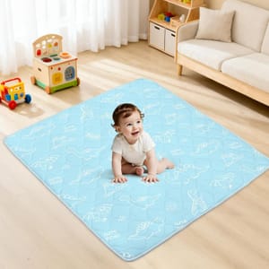 Baby Play Mat 127 127cm - Graffiti Dinosaurs