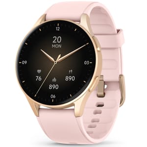 Women's Smartwatch 1.32" AMOLED, GPS, Alexa Built-In, Pink