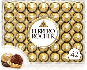 Ferrero Rocher Chocolate Box - 42 Chocolates, 525g