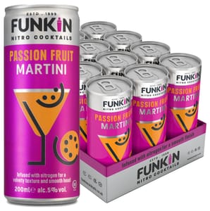 Funkin Passion Fruit Martini Nitro, 12 Pack, 200ml Cans